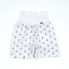 Kurze Hose Musselin Anker weiß | für Babys & Kleinkinder
