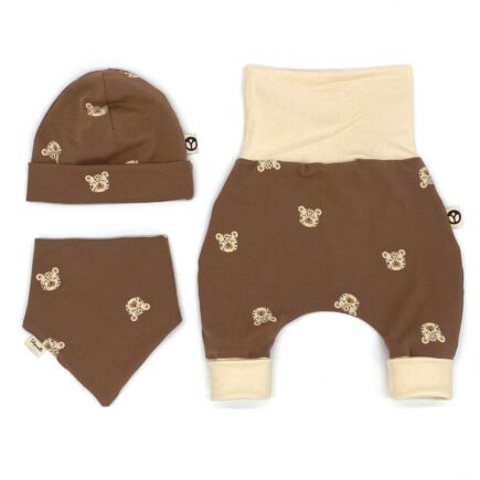 Babyset Wildkatzen braun