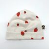 Beanie_Jersey_Erdbeeren_Weiss_Essen_01 Beanie JErsey Erdbeeren