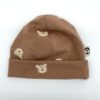 Beanie Jersey Wildkatzen braun
