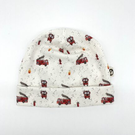 Beanie Rippjersey Feuerwehr | für Babys & Kleinkinder