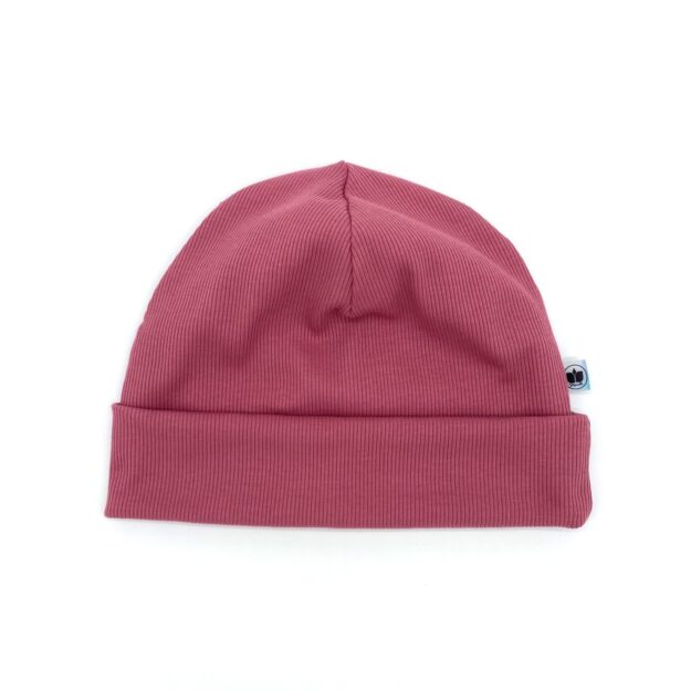Beanie Rippjersey Fuchsia