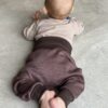 mitwachsende BAbyhose aus 100% Merino-Wolljersey