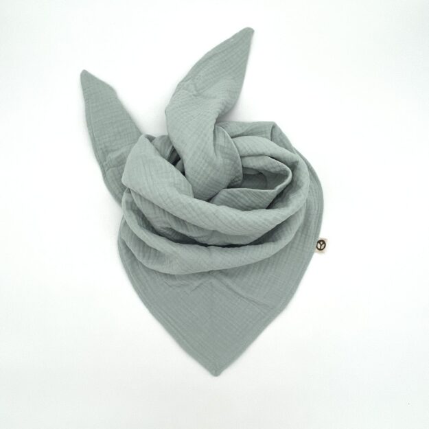 Knotentuch Musselin Mint