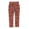 Leggings Jersey Blüten orange