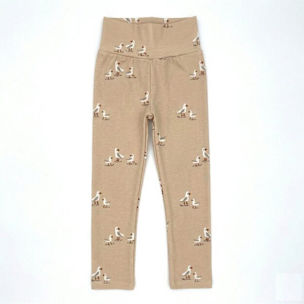 Baby & Kinderleggings Jersey Möwen