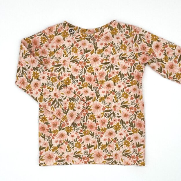 Longshirt Jersey Blumenwiese