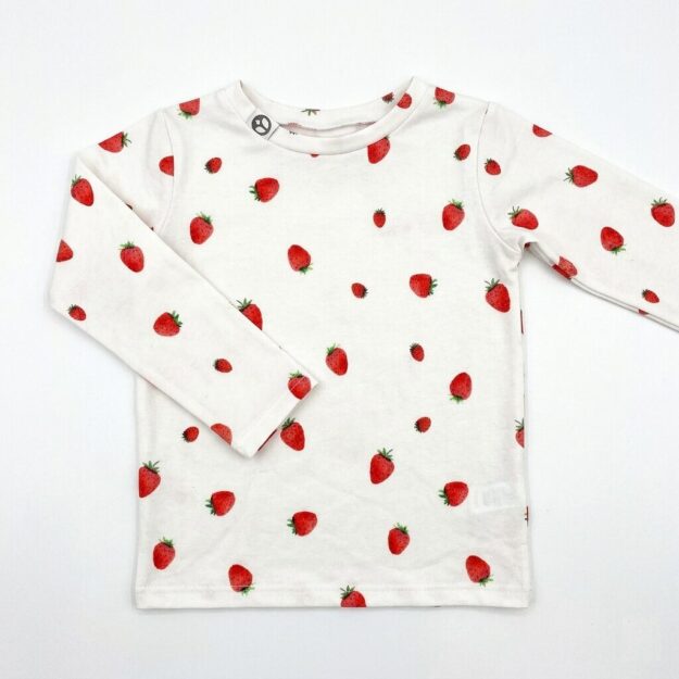 Longshirt Jersey Erdbeeren