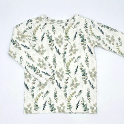 Longshirt Jersey Eukalyptus