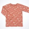 Longshirt Jersey Gänse & Blümchen