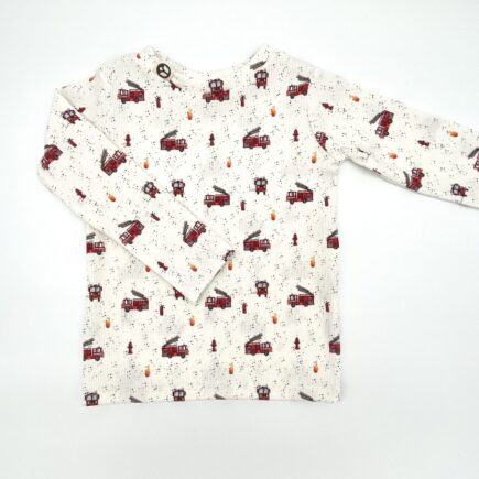Longshirt Rippjersey Feuerwehr | für Babys & Kleinkinder