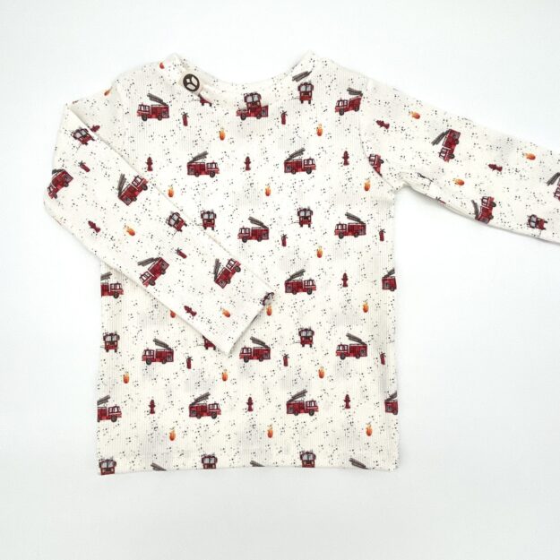 Longshirt Rippjersey Feuerwehr | für Babys & Kleinkinder