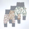 3er Set Baby Pumphosen mit floralem Motiv von Tulipanelli