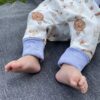 Mitwachshose Jersey Meeresschildkröte | Pumphose für Babys & Kleinkinder
