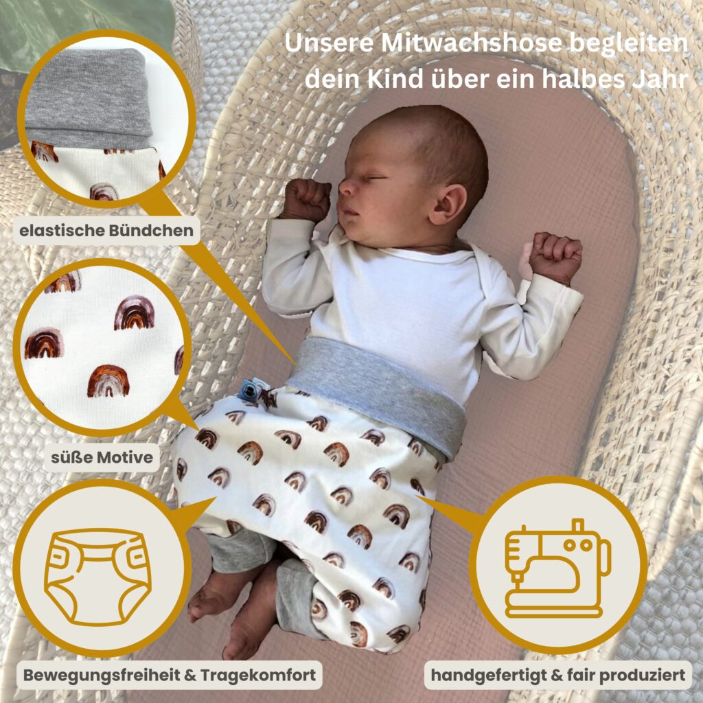 Die Vorteile von mitwachsenden Baby Pumphosen von Tulipanelli