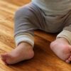 mitwachsende BAbyhose aus 100% Merino-Wolljersey