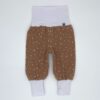 Babyhose Pumphose Musselin Punkte orange weiß
