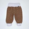 Babyhose Pumphose Musselin Punkte orange weiß