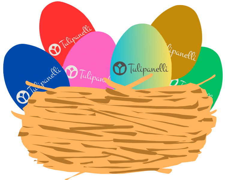 Tulipanelli-Osterkörbchen