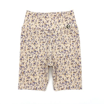 Radler Hose Rippjersey Kleine Blüten | für Babys & Kleinkinder