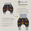 3er-Set Mitwachshose Jersey | 3er-Pack Pumphose für Babys & Kleinkinder