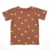 Jersey T-shirt mit Wildkatzenmotiv