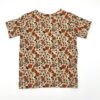T-Shirt Rippjersey Blüten orange | für Babys & Kleinkinder