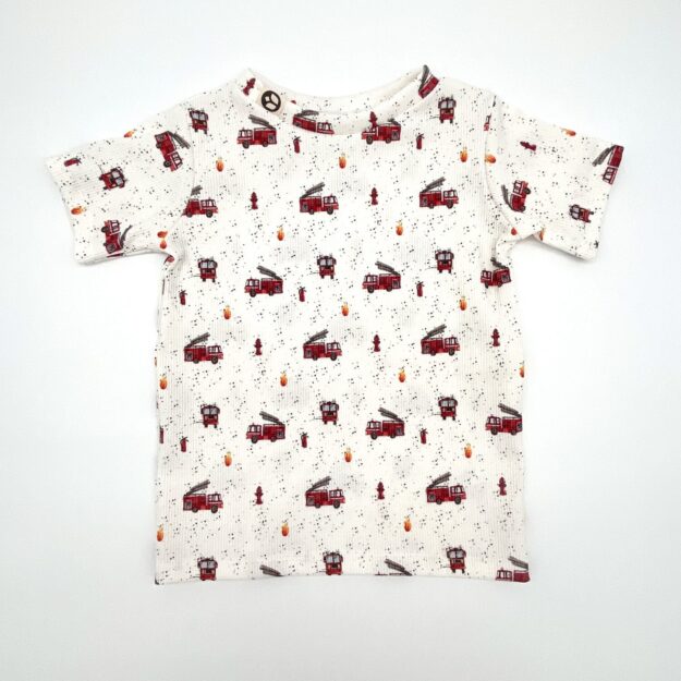 T-Shirt Rippjersey Feuerwehr | für Babys & Kleinkinder