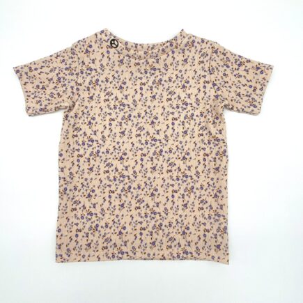 T-Shirt Rippjersey Kleine Blüten | für Babys & Kleinkinder