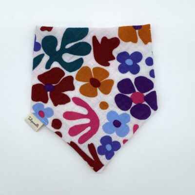 Halstuch_Musselin_Blumengarten_Bunt_Floral_Blumen_01