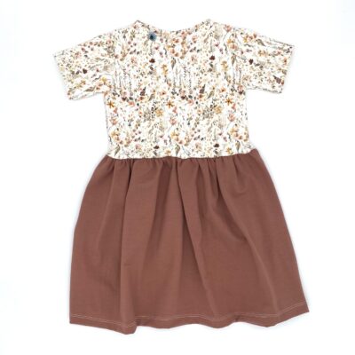 Kleid_Jersey_Kurzarm_Jersey-Motiv-Mix_Wildblumen_Creme_Pflanzen_Blumen_01