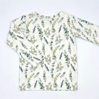 Longshirt Jersey Eukalyptus
