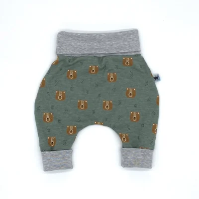 Mitwachshose_Jersey_Knuddelbär_Grün_Tiere_02