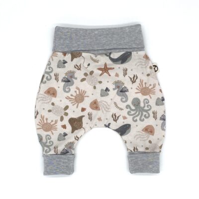 Mitwachshose_Jersey_Meerestiere_Creme_Maritim_Tiere_02