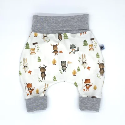 Mitwachshose_Jersey_Pfadfinder_Weiss_Natur_Tiere_02
