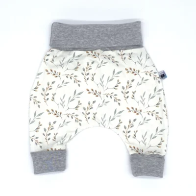 Mitwachshose_Jersey_Weidenkätzchen_Weiss_Pflanzen_Blumen_02