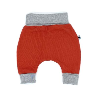 Mitwachshose_Strick_Kürbis_Orange_Uni_02