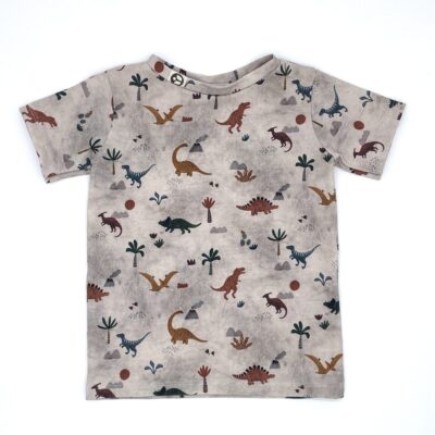 T-Shirt_Jersey_Dinozeit_Grau_Tiere_01