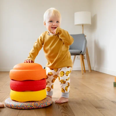 Baby in süßer Babykleidung