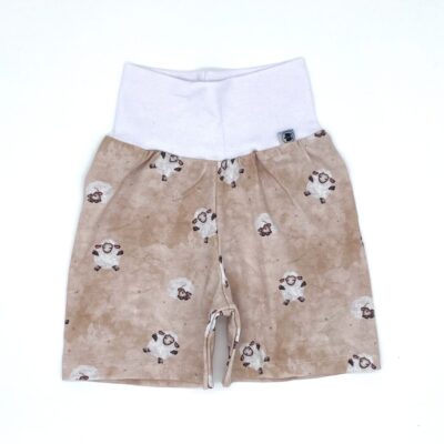 kurze-Hose_Jersey_Schäfchen_Creme_Tiere_01