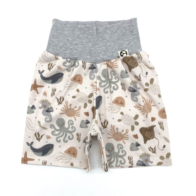 Kurze Hose Jersey Meerestiere