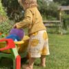 Kurze Hose Musselin Zitrone | für Babys & Kleinkinder